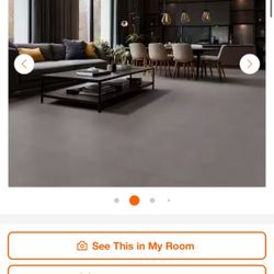 ‼️(240sqft) Cementino Gray 24 in. x 48 in. Matte Porcelain Floor and Wall Tile (16 sq. ft. /Case)