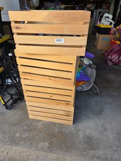 Wooden crate