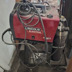 Lincoln Electric Weld-pak 140 Hd With Cart 