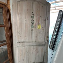 Cedar wood solid door 48x95