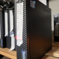 9thGen Lenovo m720q i5-9500 | 256NVMe | 8Gb | 11Pro | Charger | WiFi | HDMi | DisplayPort