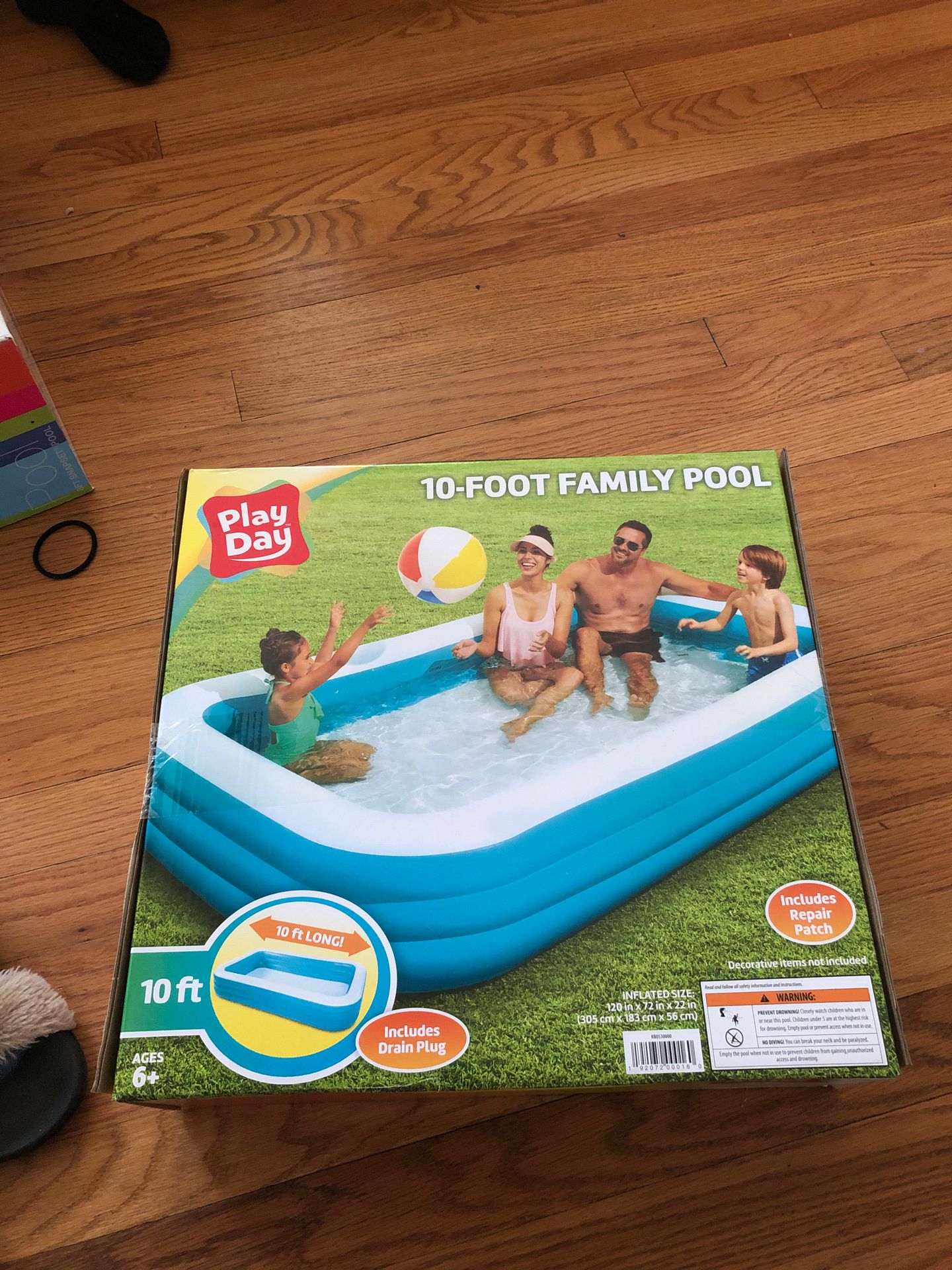 10 foot family pool