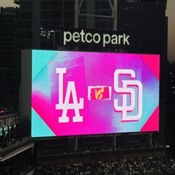 Padres vs Dodgers | May 10th | Section 304 | Row 15 | Seats 3 & 4
