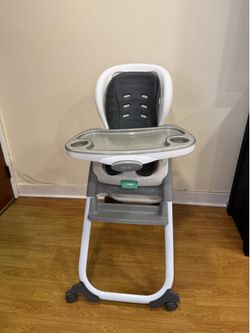 Ingenuity Trio 3-in-1 Grow-With-Me High Chair (gray/white style)