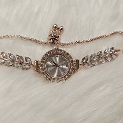 Women Watch, Color Gold Rose & Silver, (2 available)