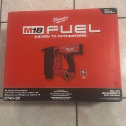 M18 Fuel 18 Gauge Brad Nailer 
