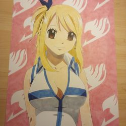 Anime Artwork - Lucy Heartfilia (Fairy Tail)
