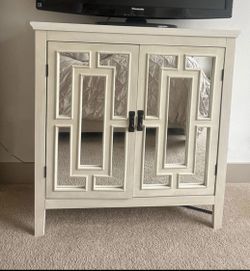 Mirrored Wooden Cabinet / Console 