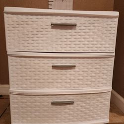 3 Drawer Plastic Container 