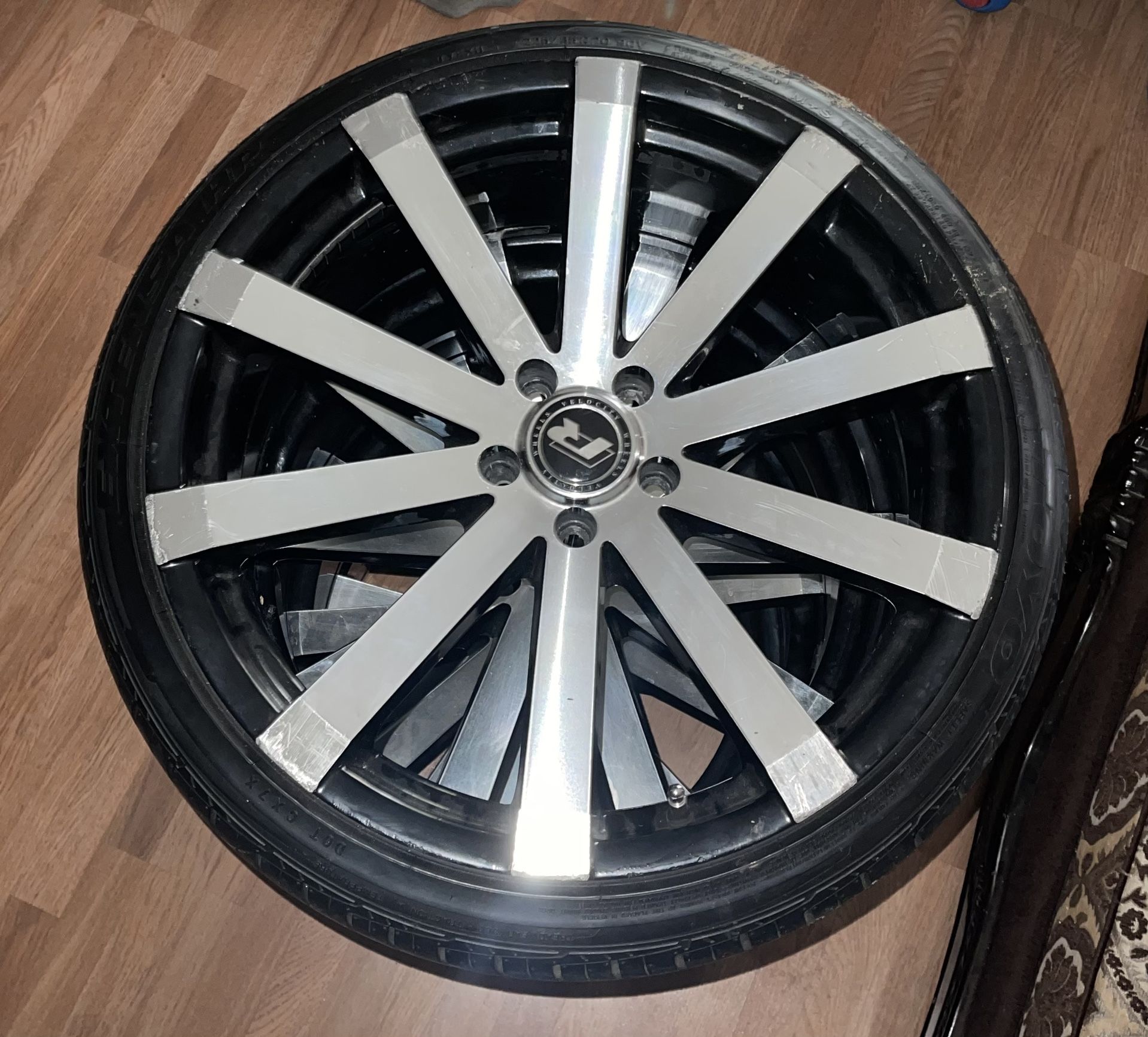 Velocity 24 Inch Rim Inch Rims 5 Spoke Velocity