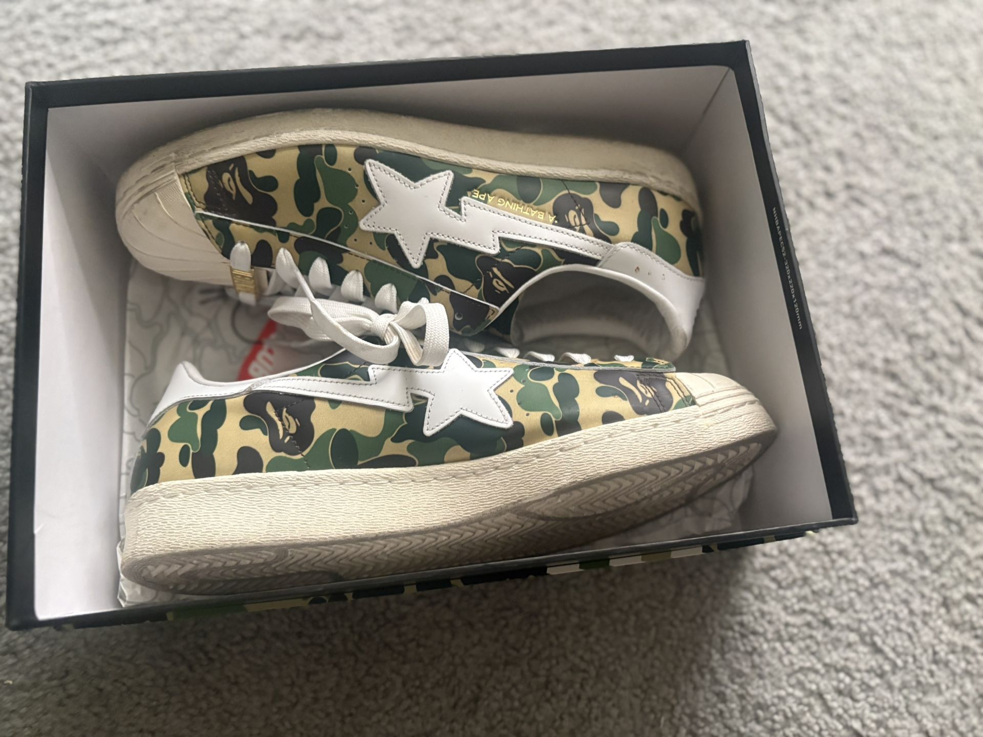 Bape Superstars 80s Adidas 