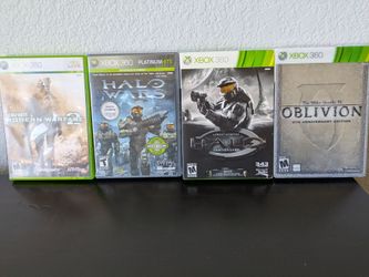 4 XBOX 360 GAMES