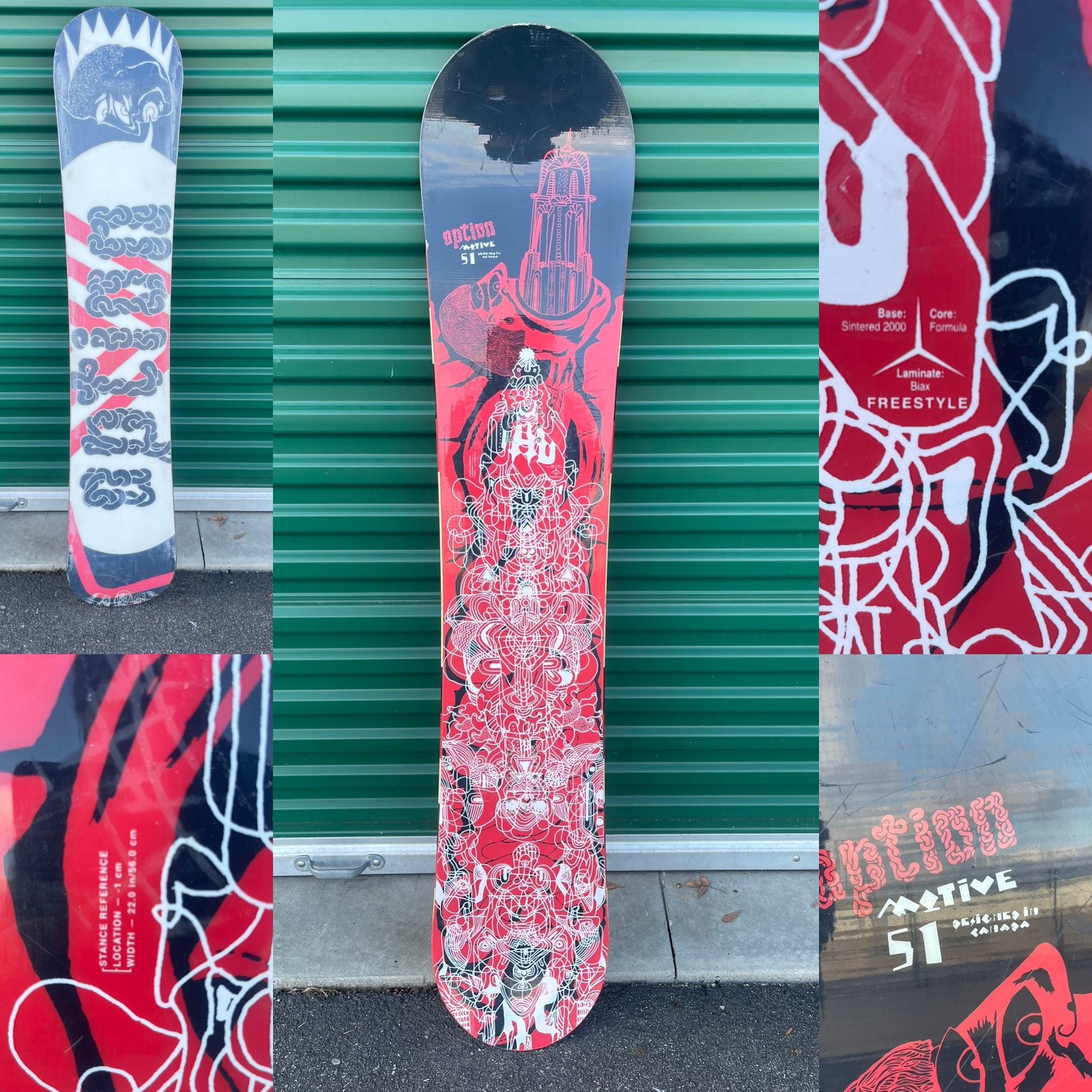 Option Motive 151cm Snowboard