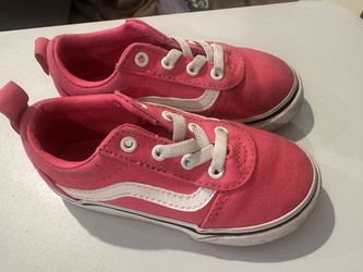 Toddler Girl Vans Size 7