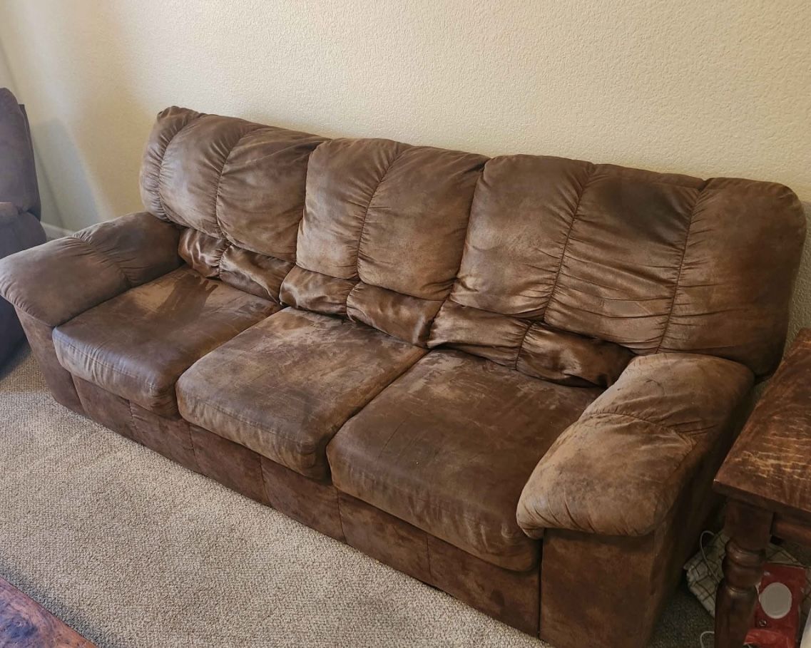 Sofa and Recliner