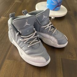 Air Jordan 12 Retro Wolf Grey Toddler Sz 1Y