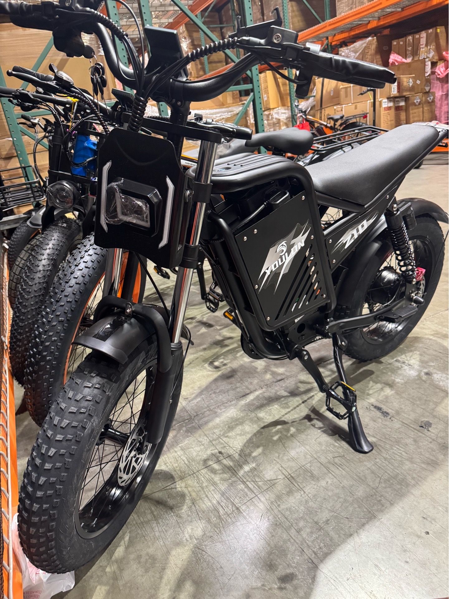 Motorcycle electric bicycle