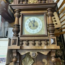 Old German Clock 1800s Early 1900