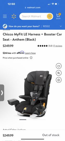 Walmart chicco clearance myfit