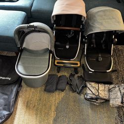 Uppababy V2 Toddler Seats Bassinet and Accessories Or Best Ofer 