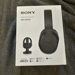Sony RF 400 Wireless Home Theater Headphones  For TV