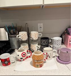 Various mugs