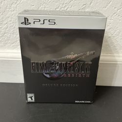 Final Fantasy VII Rebirth Game - Deluxe Edition Playstation 5 [PS5][New]