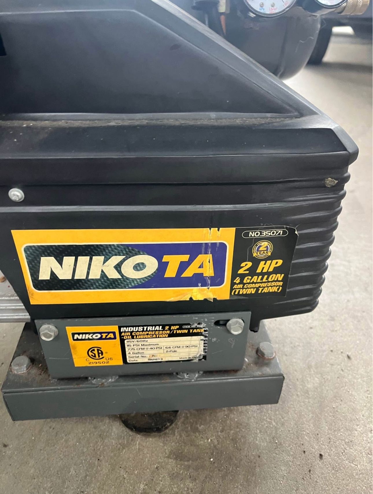 Nikota Air compressor
