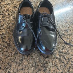 Boys Black Dress Shoes