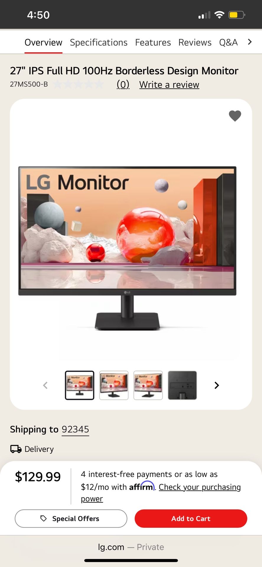 lg monitor