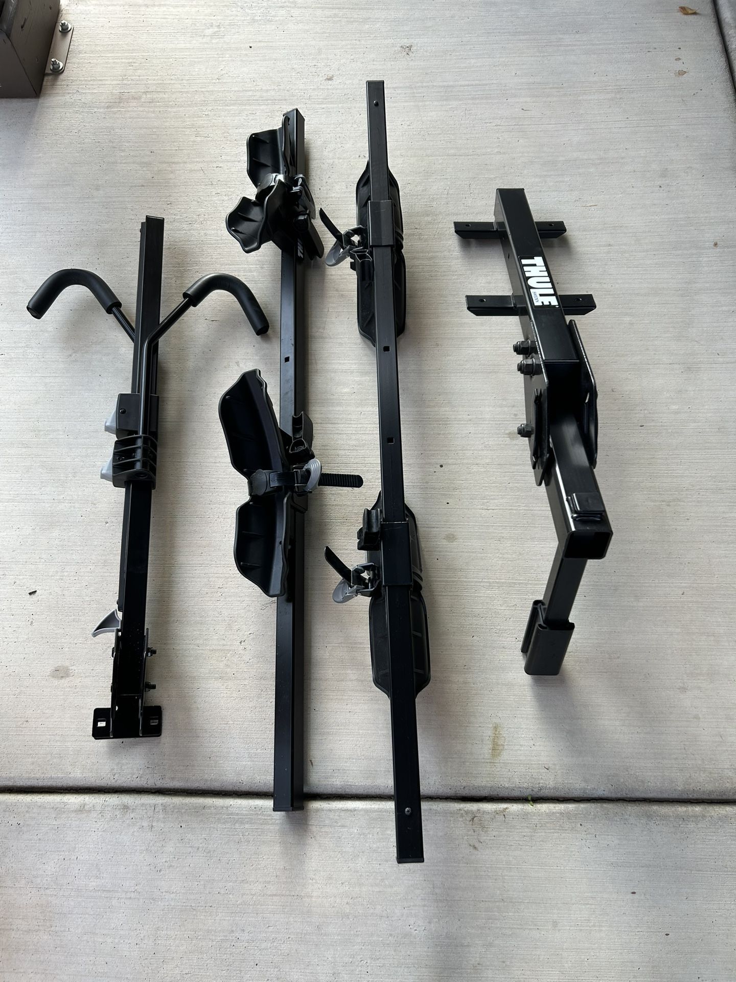 Rack Bike By THULE Hold 2 Bikes New Condition
