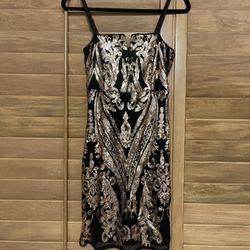 Sequins Cockail Dress