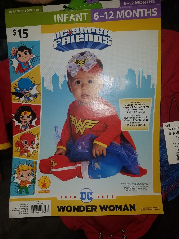 Wonder woman costume for infant