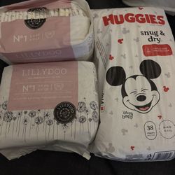 Baby diaper size 1