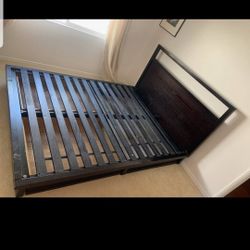 Queen Bed Frame With Drawers