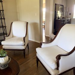 Antique side chairs (2)