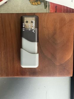 Mint 256GB PNY Turbo Attach 3 USB 3.0 Flash Drive Gray