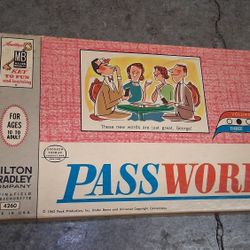Vintage Password Game
