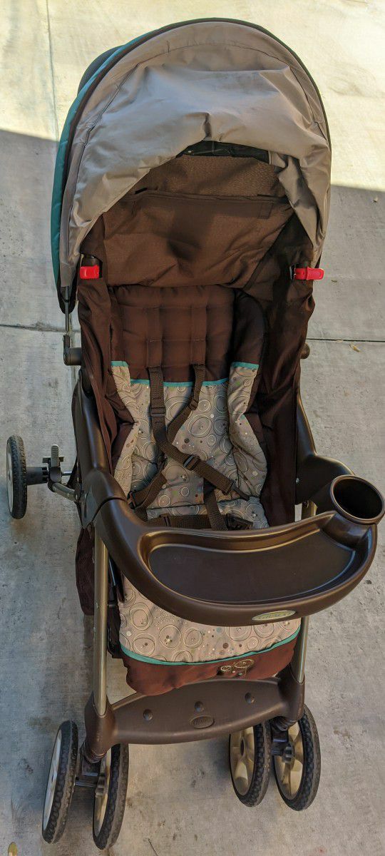 graco baby stroller CLEAN portable foldable kids pet dog walker cart 