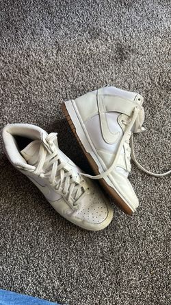 Nike Dunk High White Gum Sneakers