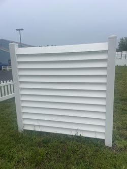 Semi Privacy Louvered Panel