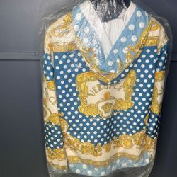 Versace Barocco Polka WindBreaker Jacket 