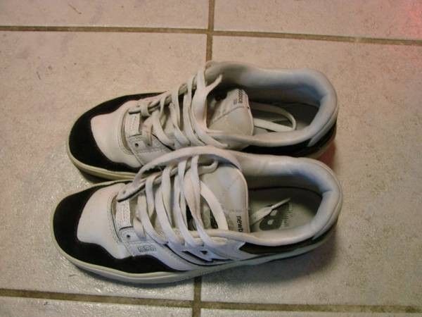 New Balance 550 GS “White Black Rain Cloud” GSB550CA Low Top Sneakers