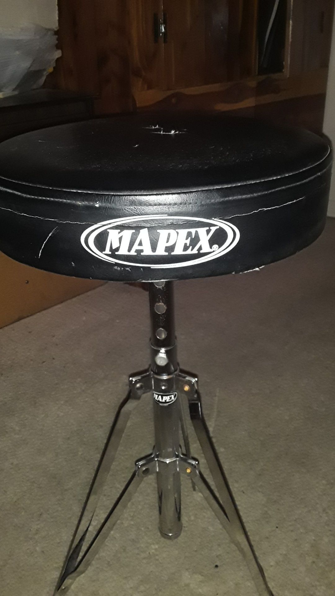 Mapex Round Top Lightweight Drum Throne☆