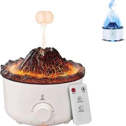 Brand New Volcano Humidifier Diffuser With Remote Control