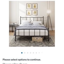 Zinus Queen Size Bed