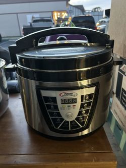 Power Pressure Cooker XL, an electric pressure cooker made by Tristar Products