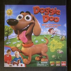 Goliath New & Improved Doggie Doo - Squeeze The Leash Poop The Food Game