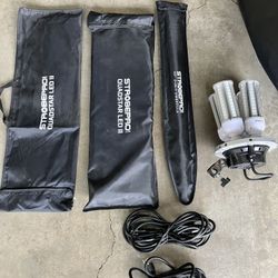 STROBEPRO QUADSTAR LED II CONTINUOUS LIGHT KIT X2