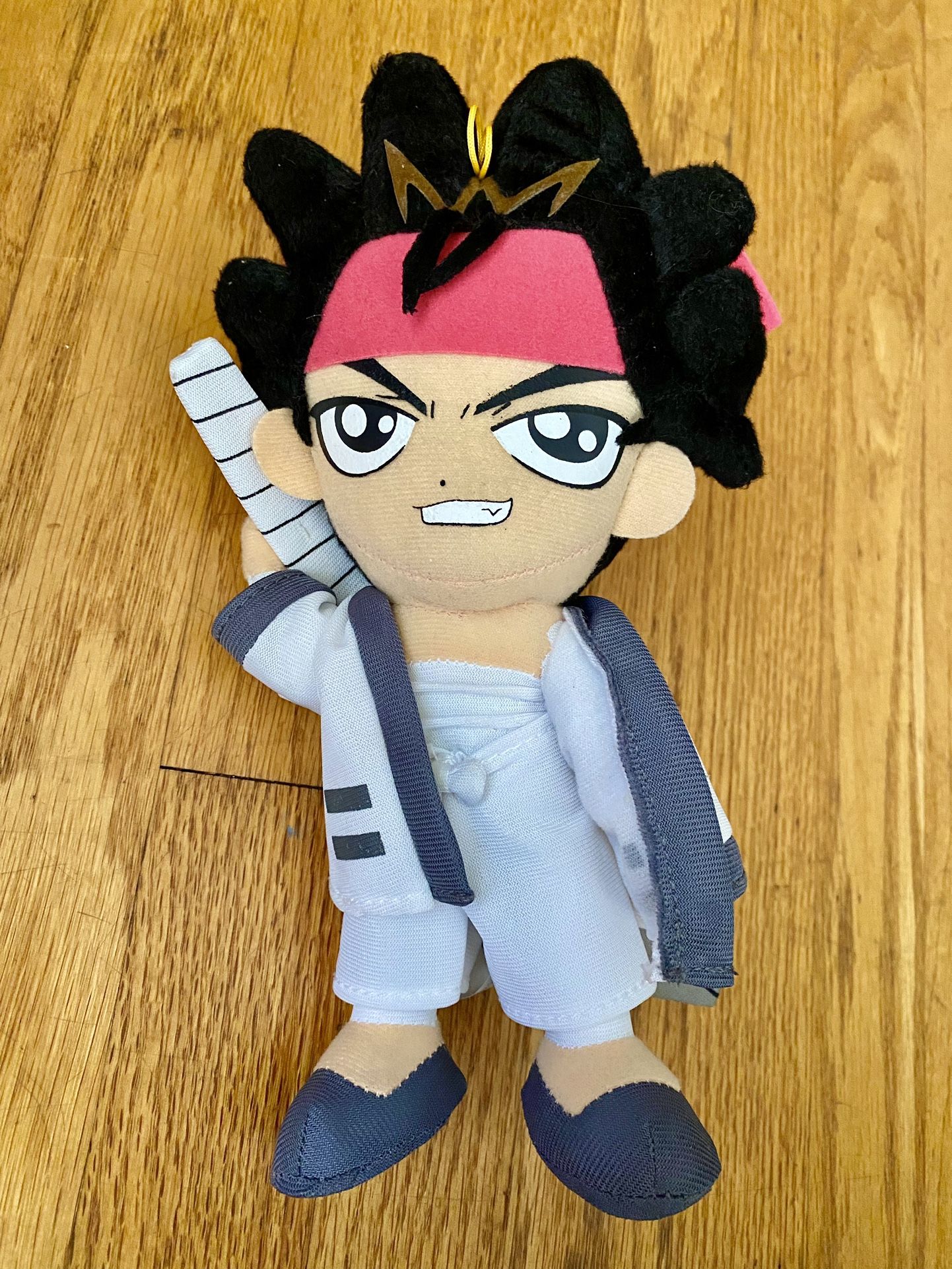 Rare Rurouni Kenshin Sanosuke Sagara 9” Aniplex Plush Doll Anime